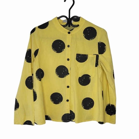 Misslook yellow button down shirt - Picture 2 of 9